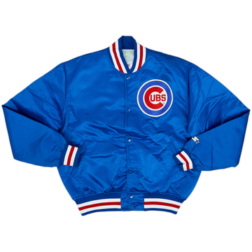 1980s Chicago Cubs Starter Satin Varsity Jacket - 7/10 - (L)