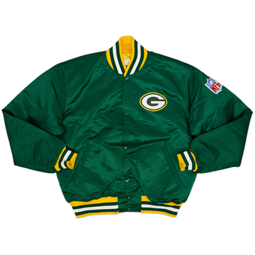 1980s Green Bay Packers Starter Satin Varsity Jacket - 7/10 - (XL)