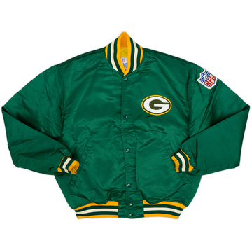 1980s Green Bay Packers Starter Satin Varsity Jacket - 5/10 - (L)