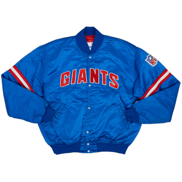 1980s New York Giants Starter Satin Varsity Jacket - 7/10 - (XL)