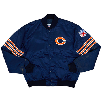 1980s Chicago Bears Starter Satin Varsity Jacket - 6/10 - (L)