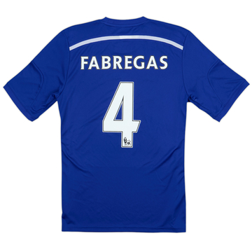 2014-15 Chelsea Home Shirt Fabregas #4 (S)