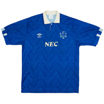 1989-91 Everton Home Shirt - 7/10 - (L)