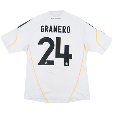 2009-10 Real Madrid Home Shirt Granero #24 - 5/10 - (L)