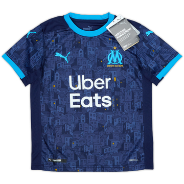 2020-21 Olympique Marseille Away Shirt (7-8 Years)
