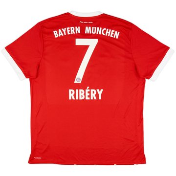 2017-18 Bayern Munich Home Shirt Ribery #7 (XL)