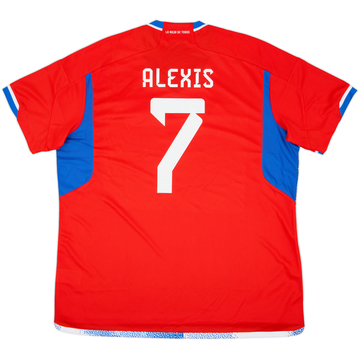 2022-23 Chile Home Shirt Alexis #7 - 10/10 - (XXL)