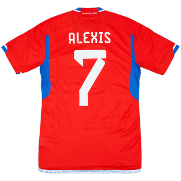2022-23 Chile Home Shirt Alexis #7 (S)