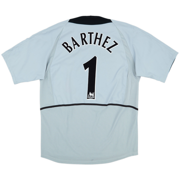 2002-04 Manchester United S/S GK Shirt Barthez #1 - 8/10 - (L)