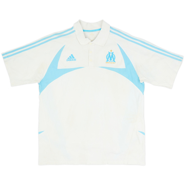 2007-08 Olympique Marsille adidas Polo Shirt - 6/10 - (L)