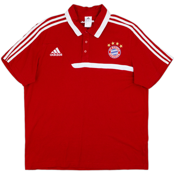 2013-14 Bayern Munich adidas Polo Shirt - 9/10 - (XXL)