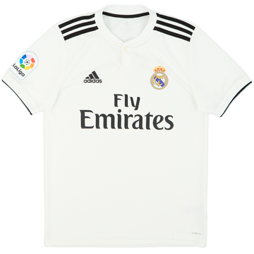2018-19 Real Madrid Home Shirt - 6/10 - (S)