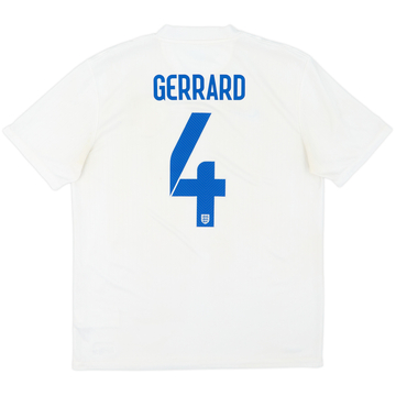 2014-15 England Home Shirt Gerrard #4 - 5/10 - (L)