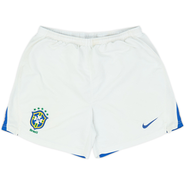 2008-09 Brazil Nike Away Shorts - 6/10 - (XL.Boys)