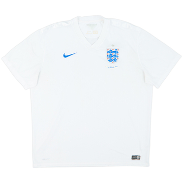 2014-15 England 'Brazil' Home Shirt - 5/10 - (XXL)