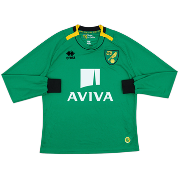 2014-15 Norwich City GK Shirt - 8/10 - (S)