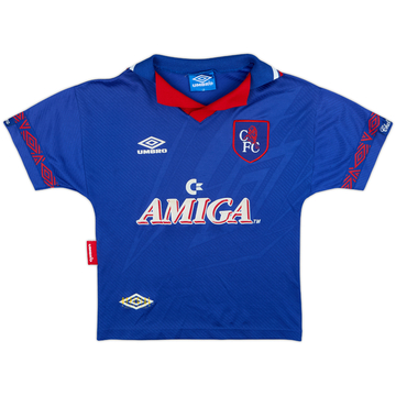 1993-94 Chelsea Home Shirt - 9/10 - (L.Boys)