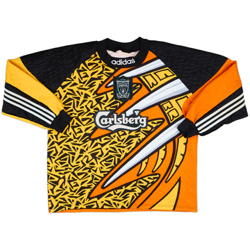 1995-96 Liverpool GK Shirt - 8/10 - (XL)