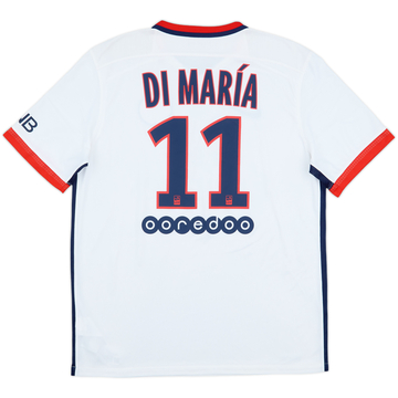 2015-16 Paris Saint-Germain Away Shirt Di Maria #11 - 6/10 - (L)