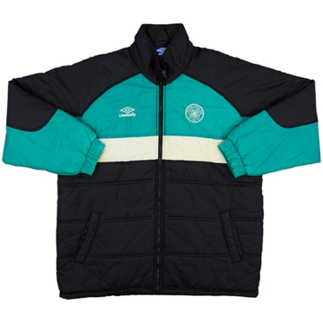 1999-00 Celtic Umbro Padded Bench Coat - 7/10 - (L)