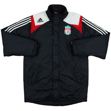 2007-08 Liverpool adidas Padded Bench Coat - 6/10 - (S)