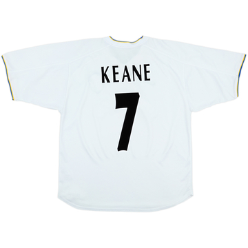 2000-02 Leeds United Home Shirt Keane #7 - 6/10 - (L)