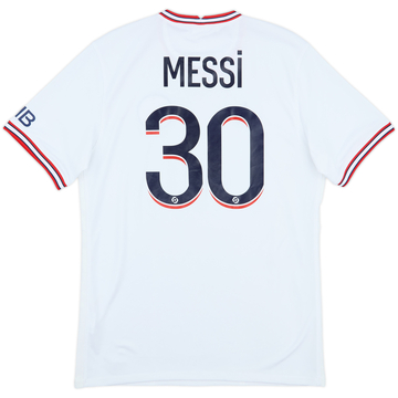 2021-22 Paris Saint-Germain Fourth Shirt Messi #30 - 9/10 - (M)