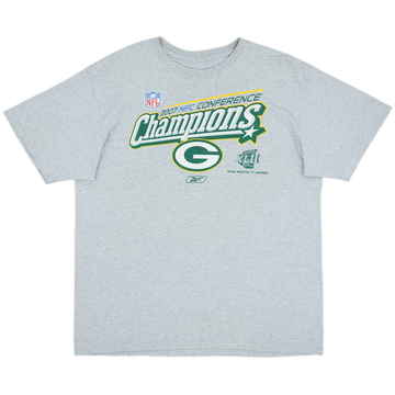 2007 Green Bay Packers NFC Champions Reebok Graphic Tee - 7/10 - (L)