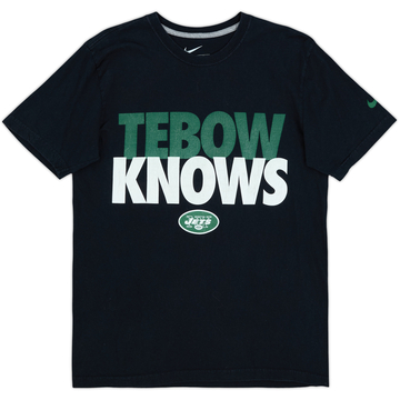 2012 New York Jets Tebow Knows Nike Tee - 5/10 - (M)