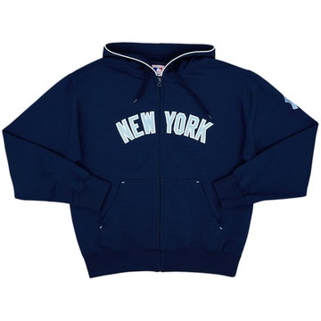 2000s New York Yankees MLB Full-Zip Hooded Sweat Top - 7/10 - (L)