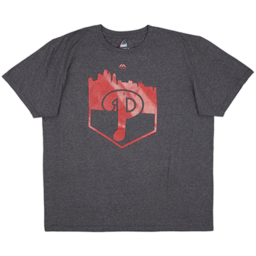 2016 Philadelphia Phillies Majestic Tee - 6/10 - (XL)