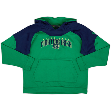 2015 Notre Dame Fighting Irish Under Armour Hooded Sweat Top - 3/10 - (XL.Boys)
