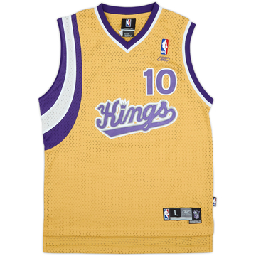 2005-06 Sacramento Kings Bibby #10 Reebok Swingman Alternate Jersey - 8/10 - (L.Boys)