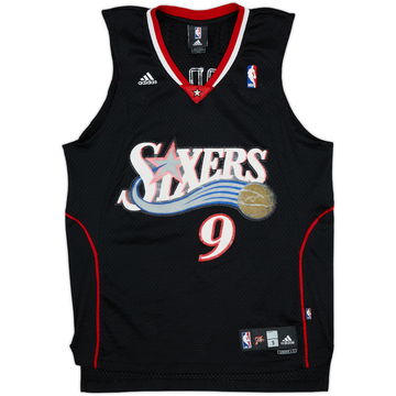 2007-09 Philadelphia 76ers Iguodala #9 adidas Swingman Away Jersey - 5/10 - (S)