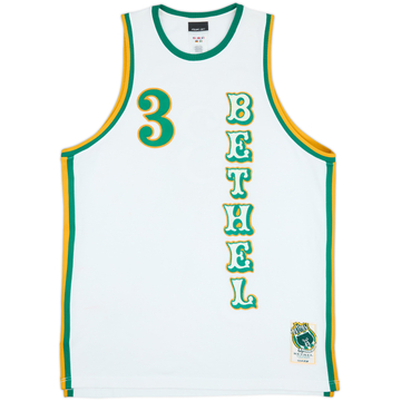 1993-94 Bethel High School Iverson #3 Reebok Home Jersey - 7/10 - (L)