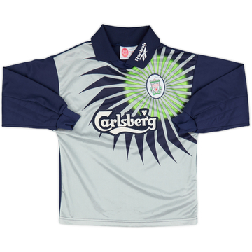 1997-98 Liverpool GK Shirt - 8/10 - (M.Boys)