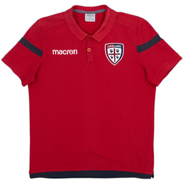 2018-19 Cagliari Macron Polo Shirt - 7/10 - (M)
