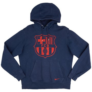2014-15 Barcelona Nike Hooded Sweat Top - 7/10 - (M)