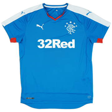 2015-16 Rangers Home Shirt - 8/10 - (L)