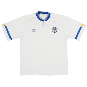 1990-91 Leeds United Home Shirt - 6/10 - (L)