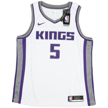 2017-23 Sacramento Kings Fox #5 Nike Swingman Home Jersey (S)