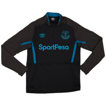 2017-18 Everton Umbro 1/4 Zip Training Top - 9/10 - (M)