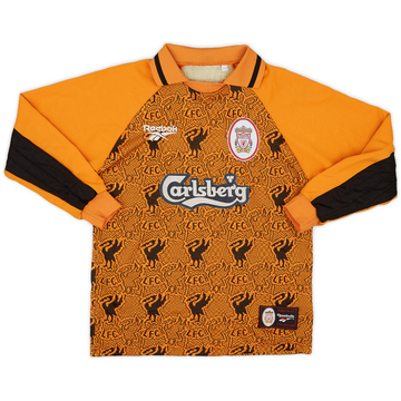 1996-97 Liverpool GK Shirt - 8/10 - (L.Boys)
