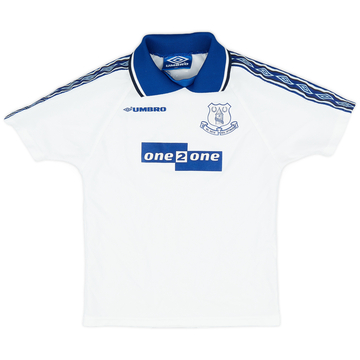 1998-99 Everton Away Shirt - 9/10 - (XS.Boys)
