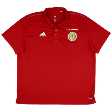 2016-17 Scotland adidas Polo Shirt - 9/10 - (XXL)
