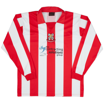 2004-06 Lincoln City Home L/S Shirt - 8/10 - (L)