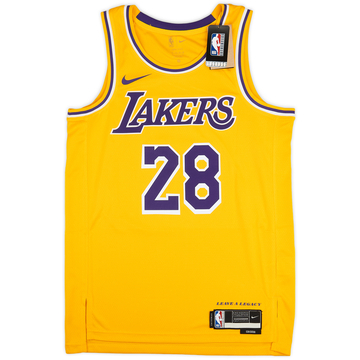 2023-24 LA Lakers Hachimura #28 Nike Swingman Away Jersey (XL)