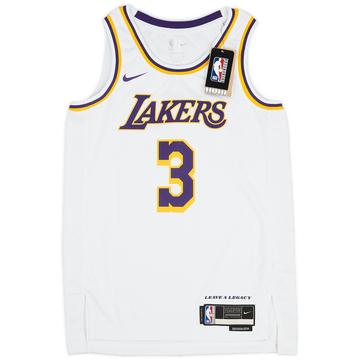 2019-23 LA Lakers Davis #3 Nike Swingman Home Jersey (S)