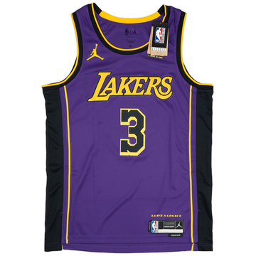 2022-24 LA Lakers Davis #3 Jordan Swingman Alternate Jersey (XL)