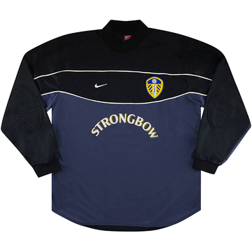2001-02 Leeds United GK Shirt - 8/10 - (XL.Boys)